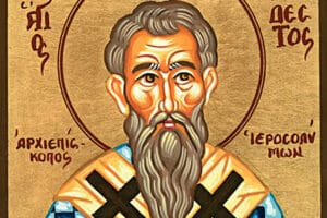 Saint Modeste, un saint évêque